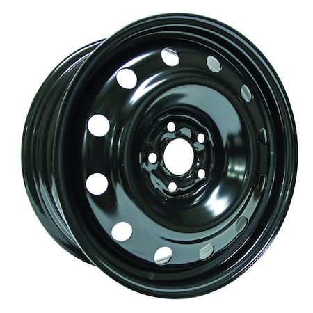 Rtx Steel Wheel, Steel Wheel 16x6.5 5x100 ET44 CB57.1 Black X99121N